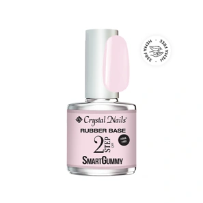 Crystal Nails 2S SmartGummy HEMA Free Rubber base gel - Nr14 Milky Rose 13ml főképe
